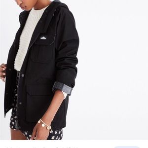 Madewell x Penfield Women’s Kasson Parka Jacket in Black